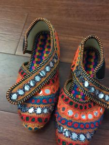 Ethnic Embroidered Flats