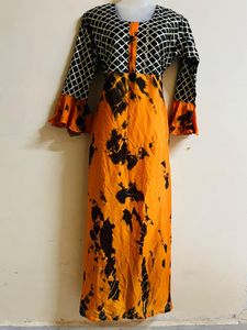 Korean Designer Festive Wear Long Gown