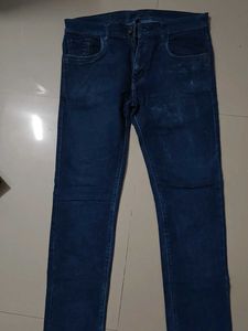 Dark Blue Denim Jeans