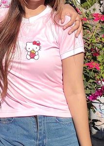 Hello Kitty Jersey Tee 🎀💗🌺✨