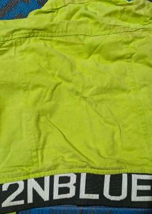 Neon Denim Jacket 💚