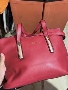 Red "Sweet SA" Hand Bag