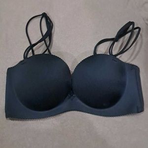 Padded Black Bra