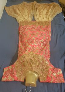 Beautiful Pink &amp; Cream Sharara