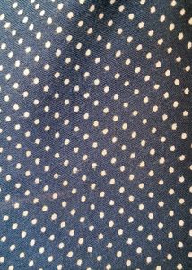 Polka Dot Tie Neck Dress