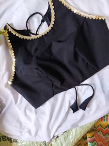 Black  Letest blouse 32 34 36 Available