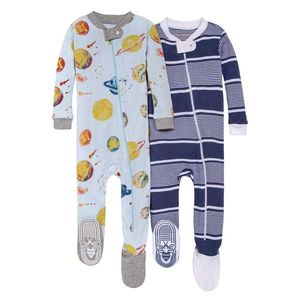 Burt&#39;s Bees Baby Celestial Zippered Romper