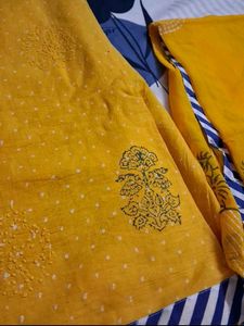 Yellow Dress Material