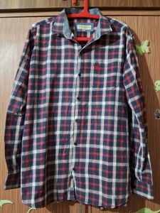Xxl Checked Formal Shirt