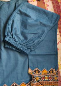 Elegant Teal Kurta Set