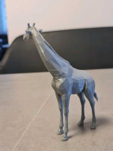 low poly giraffe 3d Printed