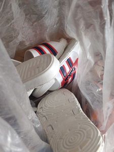 Comfy White Flip Flops