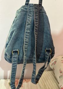 Denim Backpack