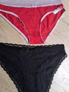 Combo Of Five  Imported Fabric Panty In Cotton