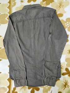 Casual Chocolate Brown Shirt