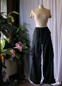 Imported Parachute Baggy Adjustable Pants