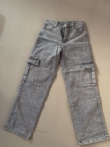 White Grey Denim