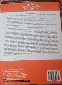 Applied Psychology For Nurses By R Sreevani
