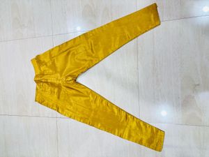 Banarsi Suit,Stitched Golden Pant,banarsi Duptta