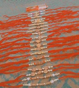 Designer 20 Rakhi With Chawal Roli &amp; Any Gift