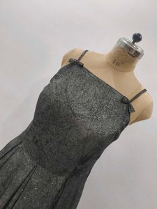 Elegant Gray Maxi Dress