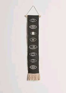 Hand-painted Eye Motifs Tapestry Wall Hanging