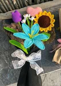 Crochet Multiple Flowers Bouquet 💐