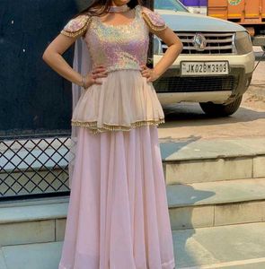 Combo Of Western And Indian Dress