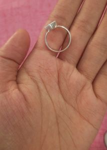 Pure Silver Ring.