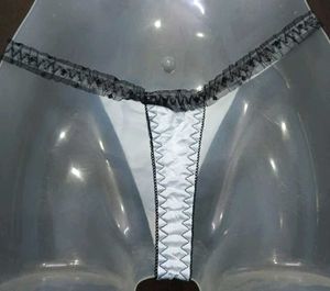 Lace Trim Thong Panty 💚