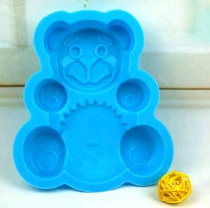 Price Drop- Silicon Teddybear Mould- Pack of 2
