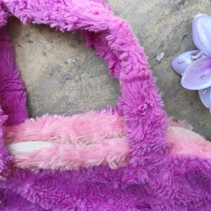 💜 Pink Teddy Bear Bag ✨