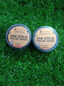 2 Pilgrim 24K Gold Facial Mask