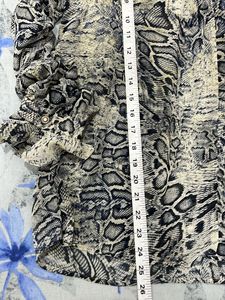 Zara Animal Print Blouse