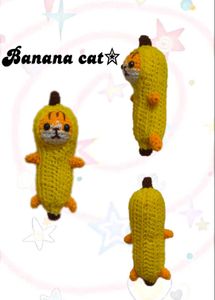Crochet Banana Cat