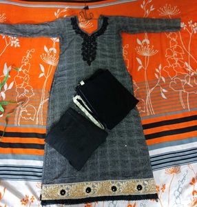 churidar kurti dupatta set for women