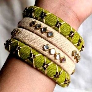 Green Bangles 💚🤌🏻