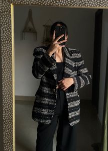 CHRISTIAN AUJARD Multicoloured TWEED BLAZER