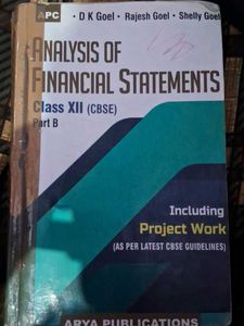 Analysis of Financial Statements