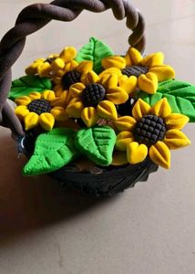 Sunflower Basket