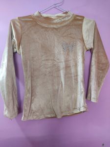Velvet Top Golden Colour