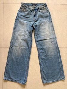Wide Leg BERSHKA JEANS FOR BOTH women And Men