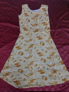 Floral Sleeveless Sunset Dress