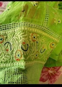 Neon Green Aurgandy Set