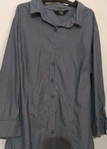 Striped Button-Down Shirt