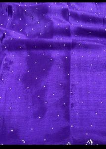 Elegant Purple Saree fixed price