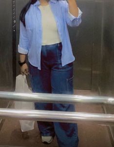 Baggy Blue Jeans