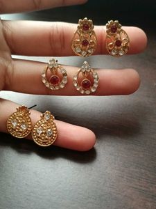 Combo Of 3 Ear Rings