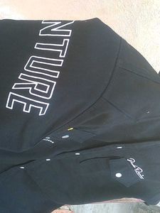 Stylish Black Denim Shirt