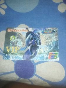 Tapu Fini Pokemon Bank VIP Card